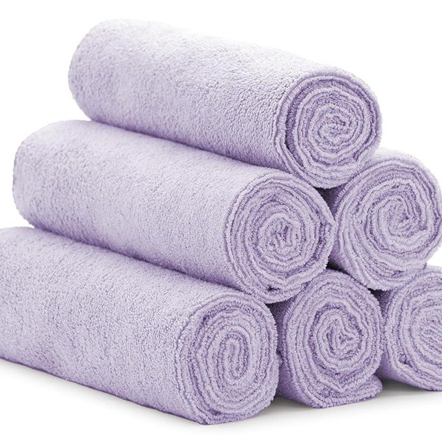 S&T INC. Microfiber Gym Towels, Yoga Towel for Home and Gym Bag, 16 Inch x 27 Inch, 6 Pack