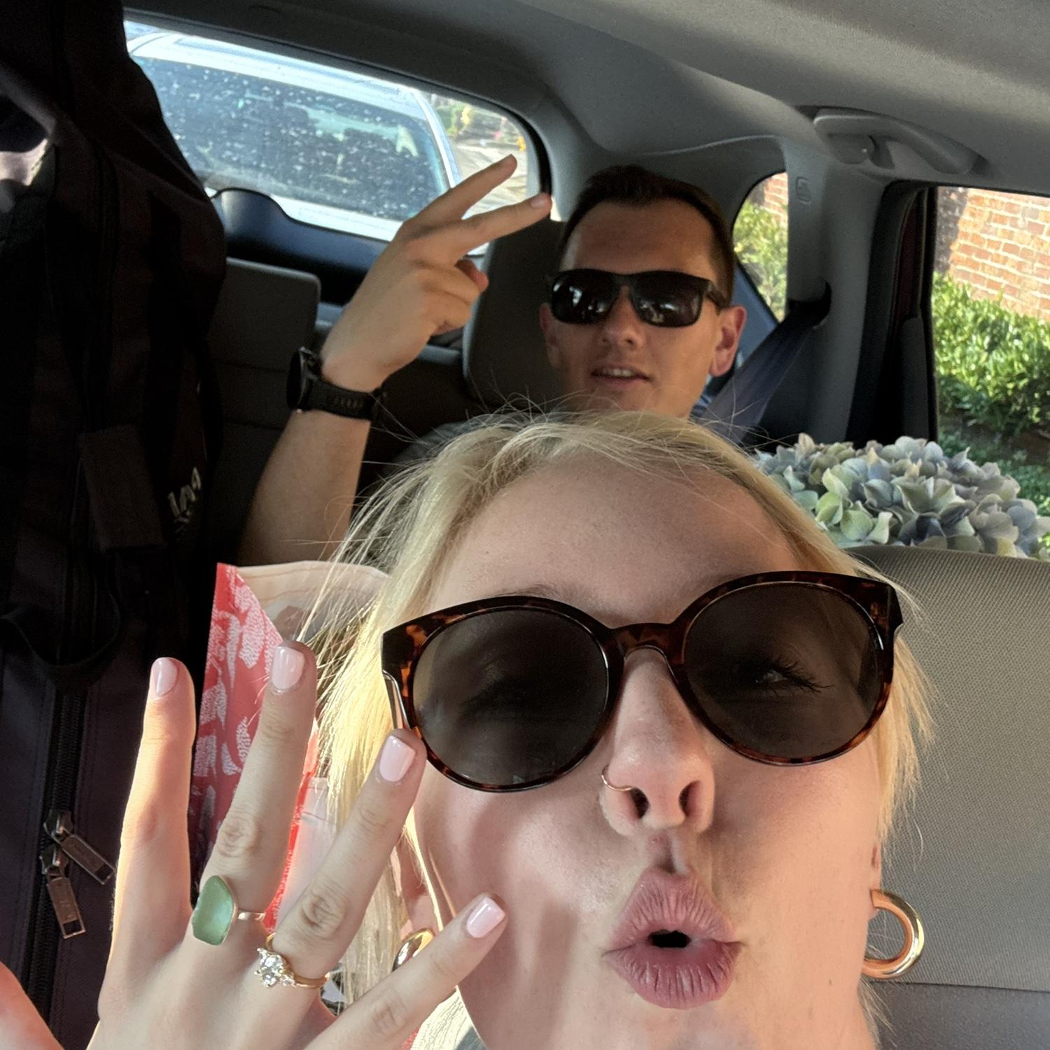 A true depiction of how we felt right after getting engaged.
