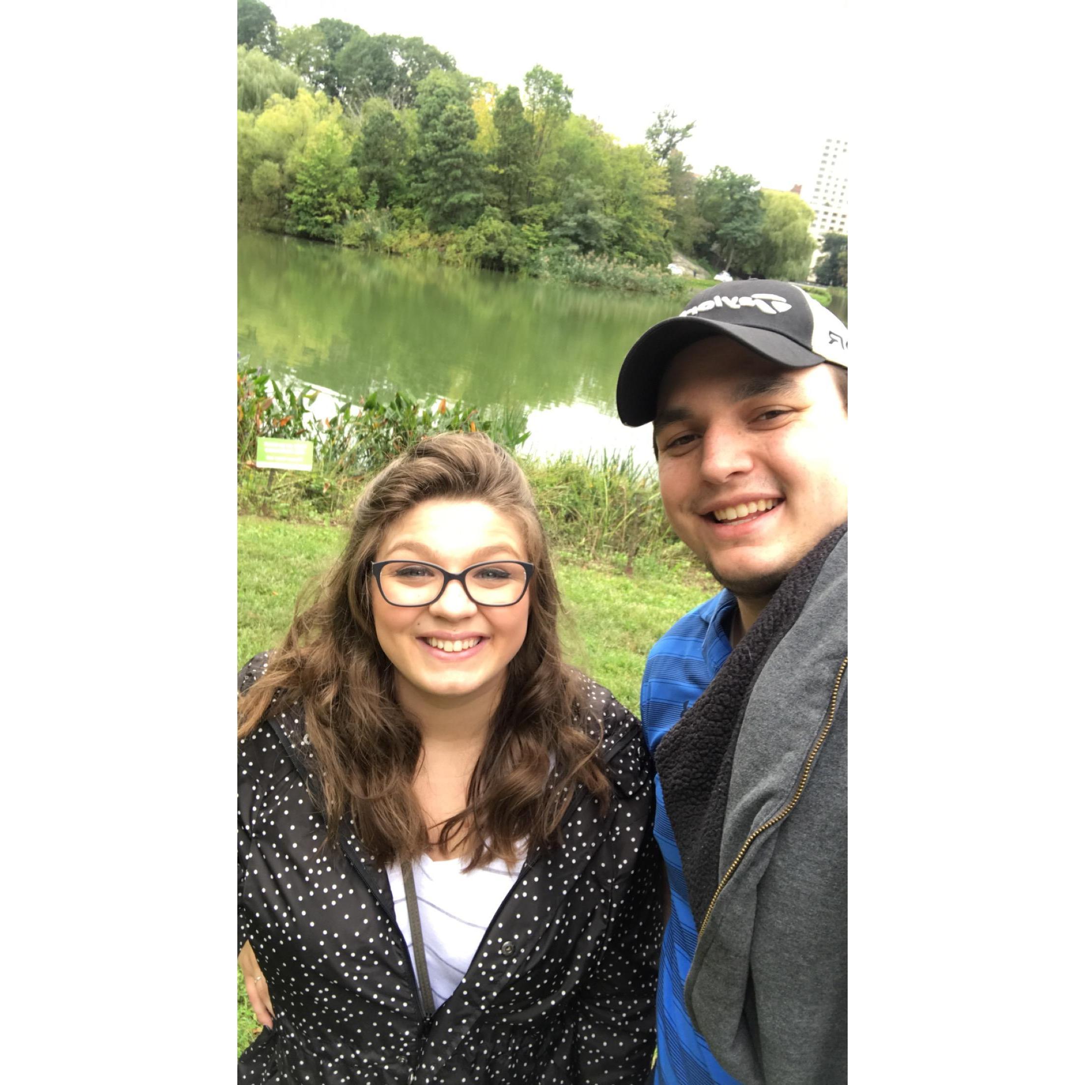 The day we got engaged