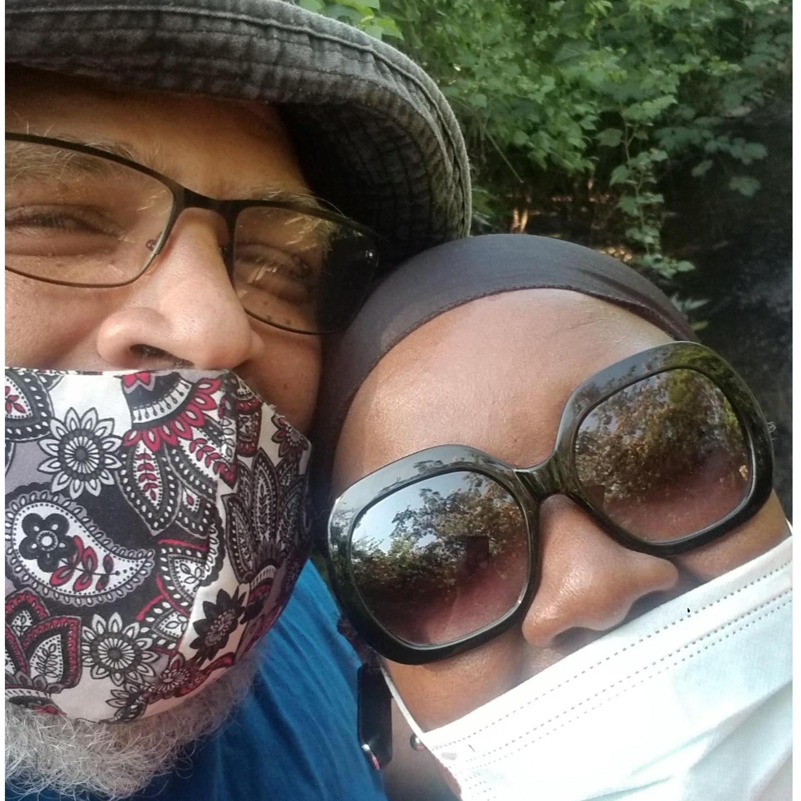 Brisk morning walk at Freedom Park during covid in 2020 . . . #mochaandmilk