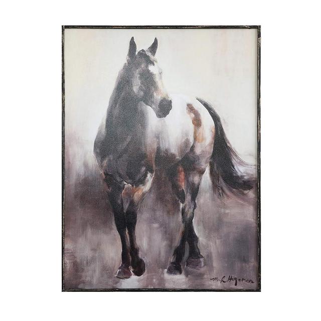 Creative Co-Op Horse Framed Wall Décor