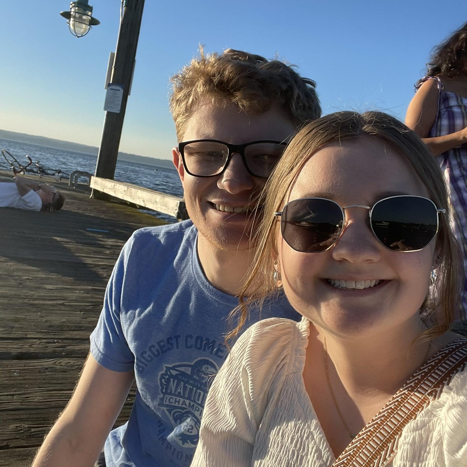 Our first photo we took together ❤️