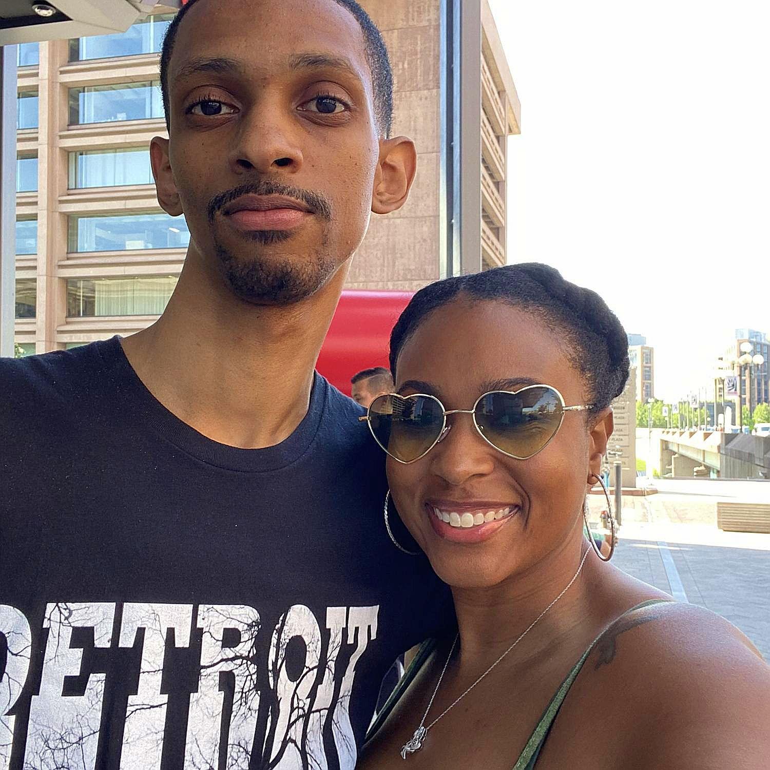 Ralph and Candy headed into the Spy Museum on Ralph's first time visiting.