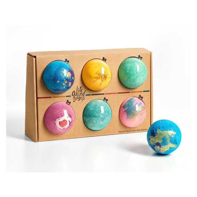 LifeAround2Angels Bath Bomb Gift Set - 6ct