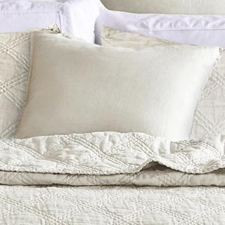 Washed Linen Square Pillow Cover, Set of 2