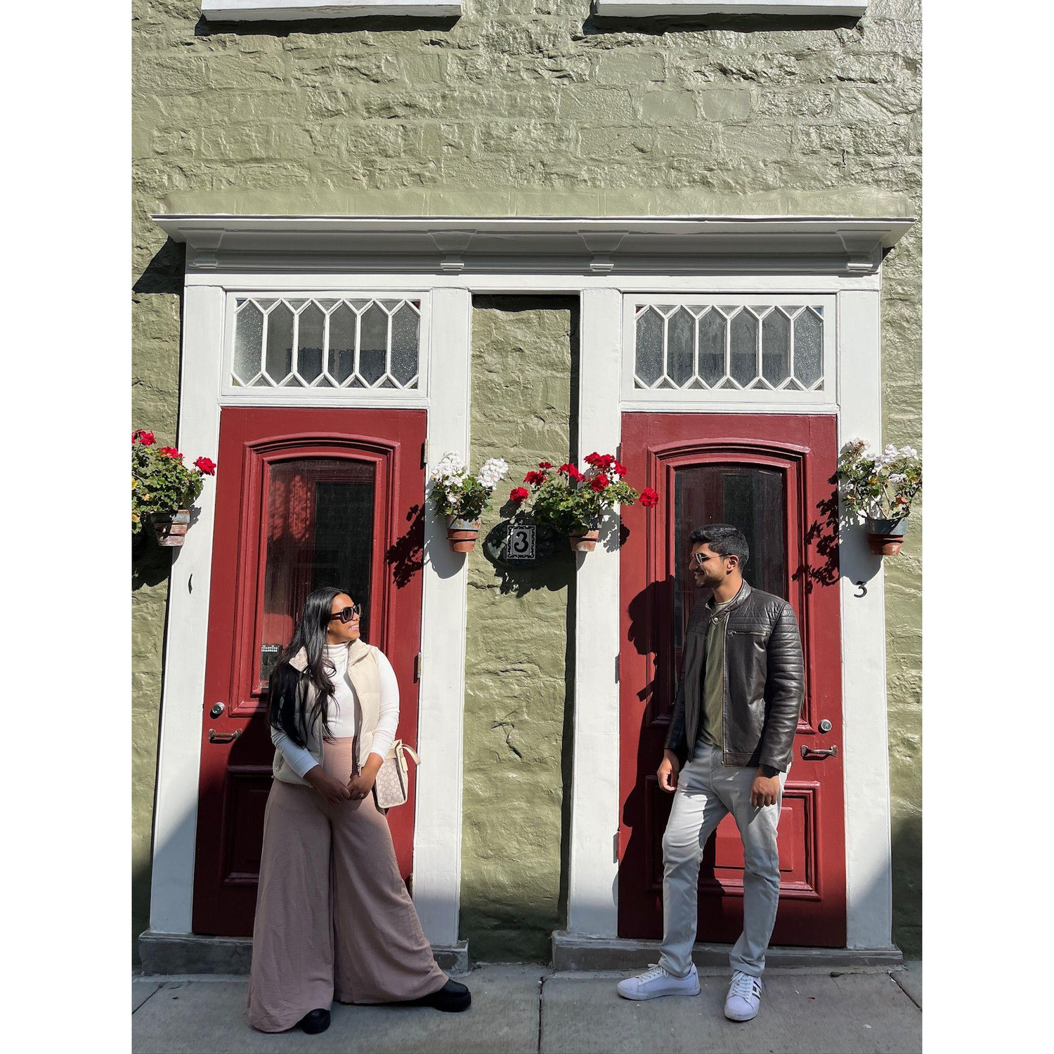 Tourists in Quebec City