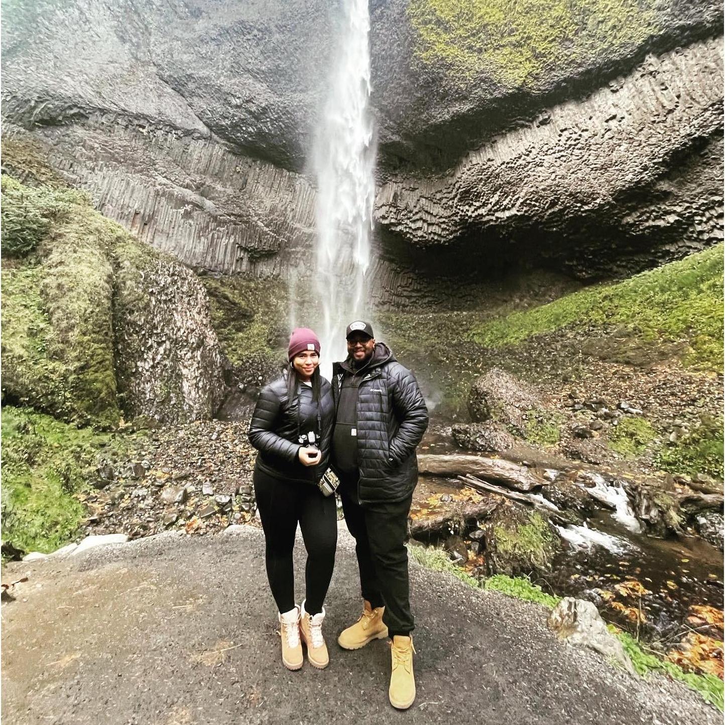 Multnomah Falls Oregon November 2021