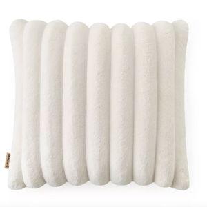 Bearpaw Millburn Faux Fur Throw Pillow, Ivory