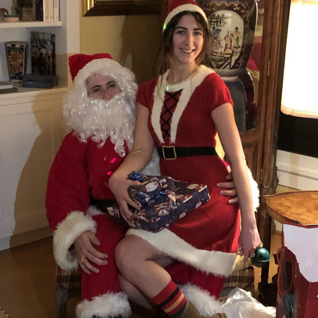 We were "Mr & Mrs Claus" before we were "Mr & Mrs" for real