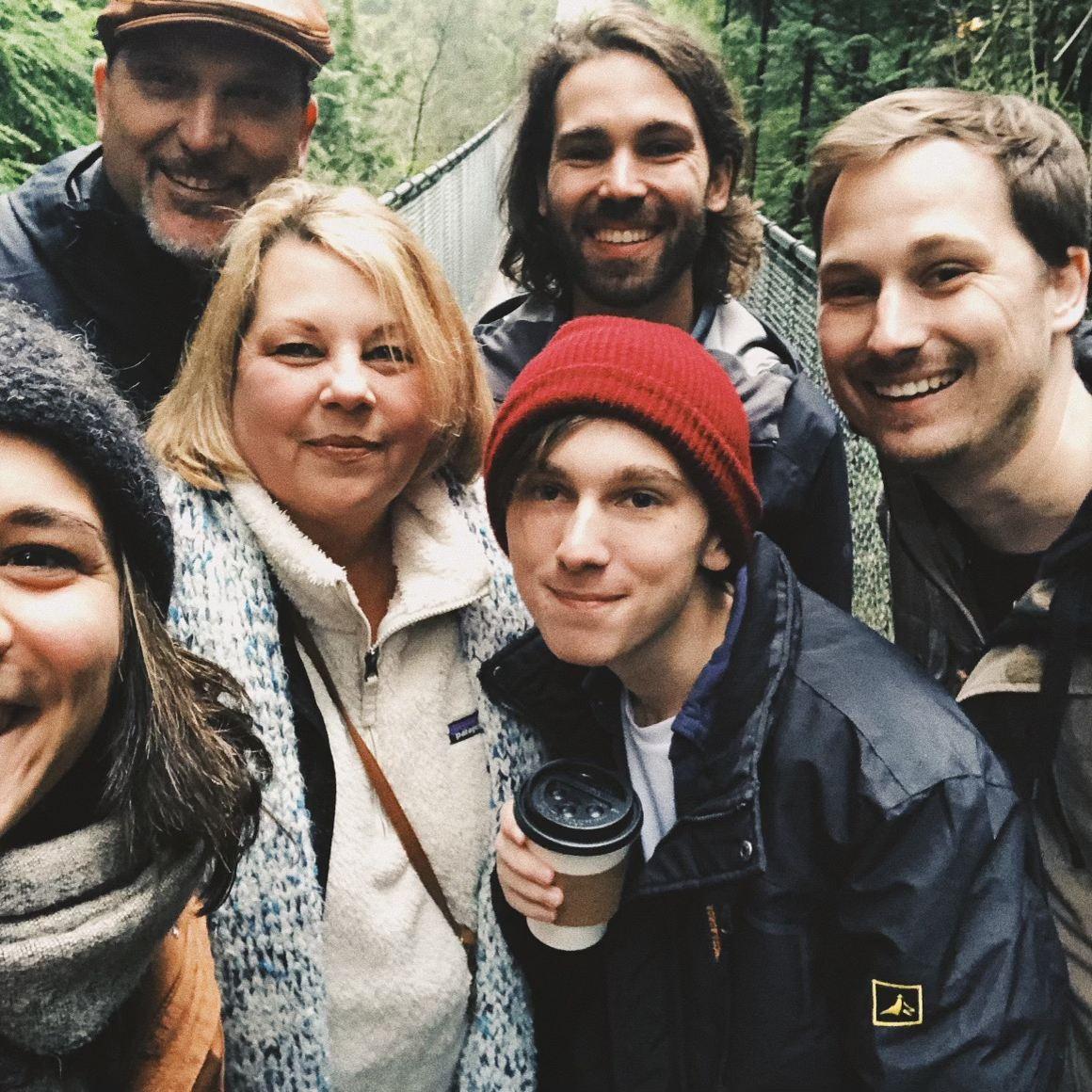 First time meeting Alex's family! Vancouver, BC February 2020