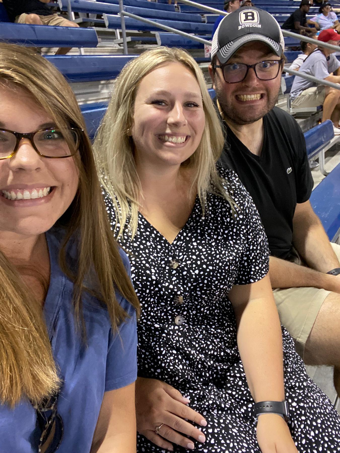 Our first photo together thanks to a not so subtle Kate