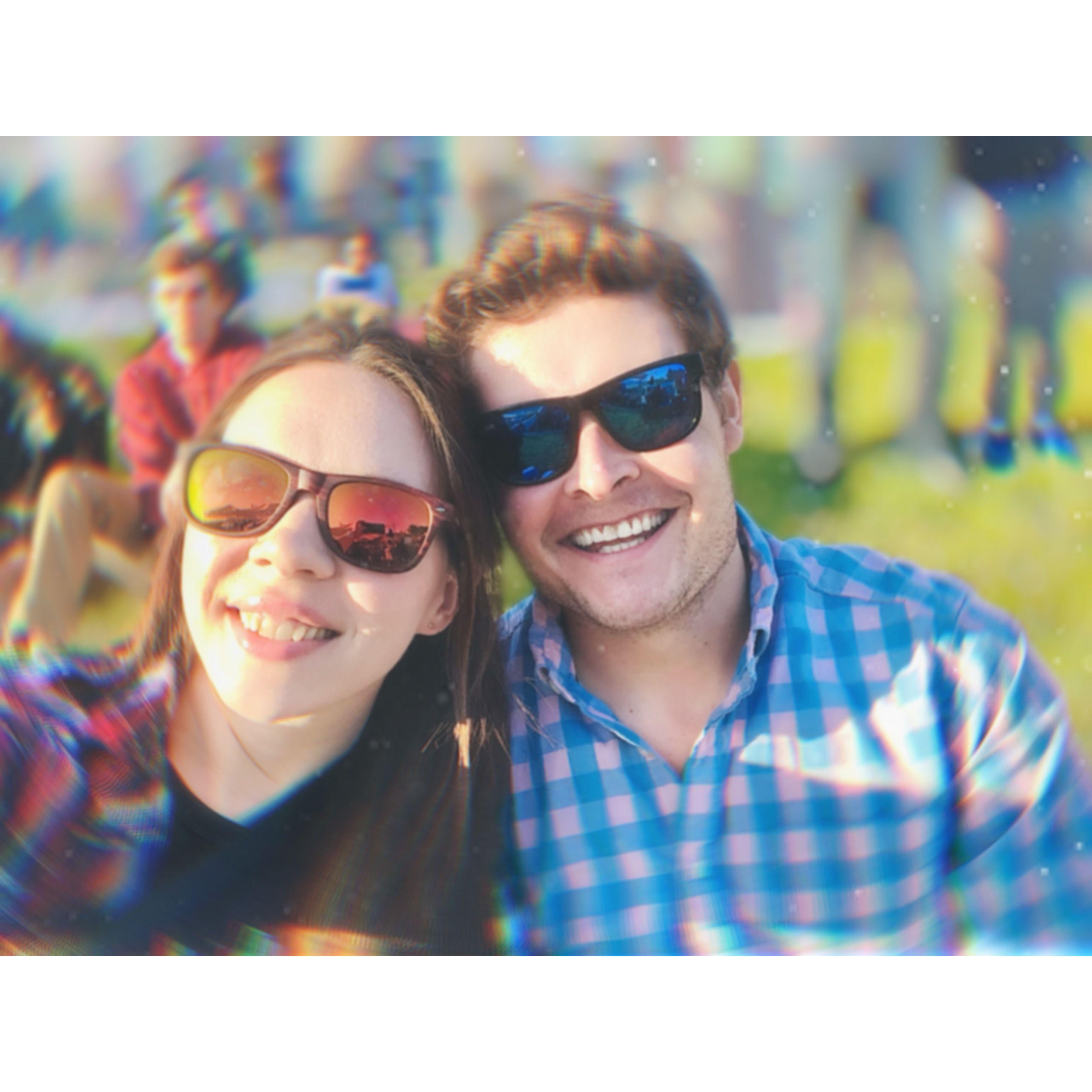 one of our favorite concerts together