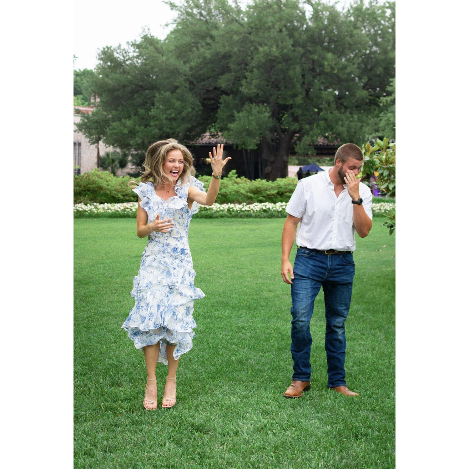 Right after Paige said "Yes!"