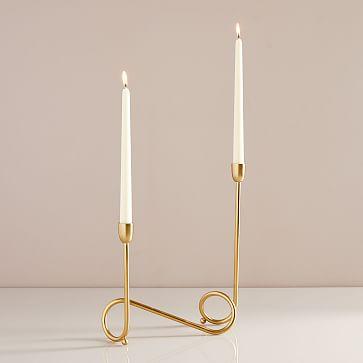 Metal Loop Candelabra