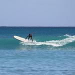 surf at Canoes, Waikiki Beach
