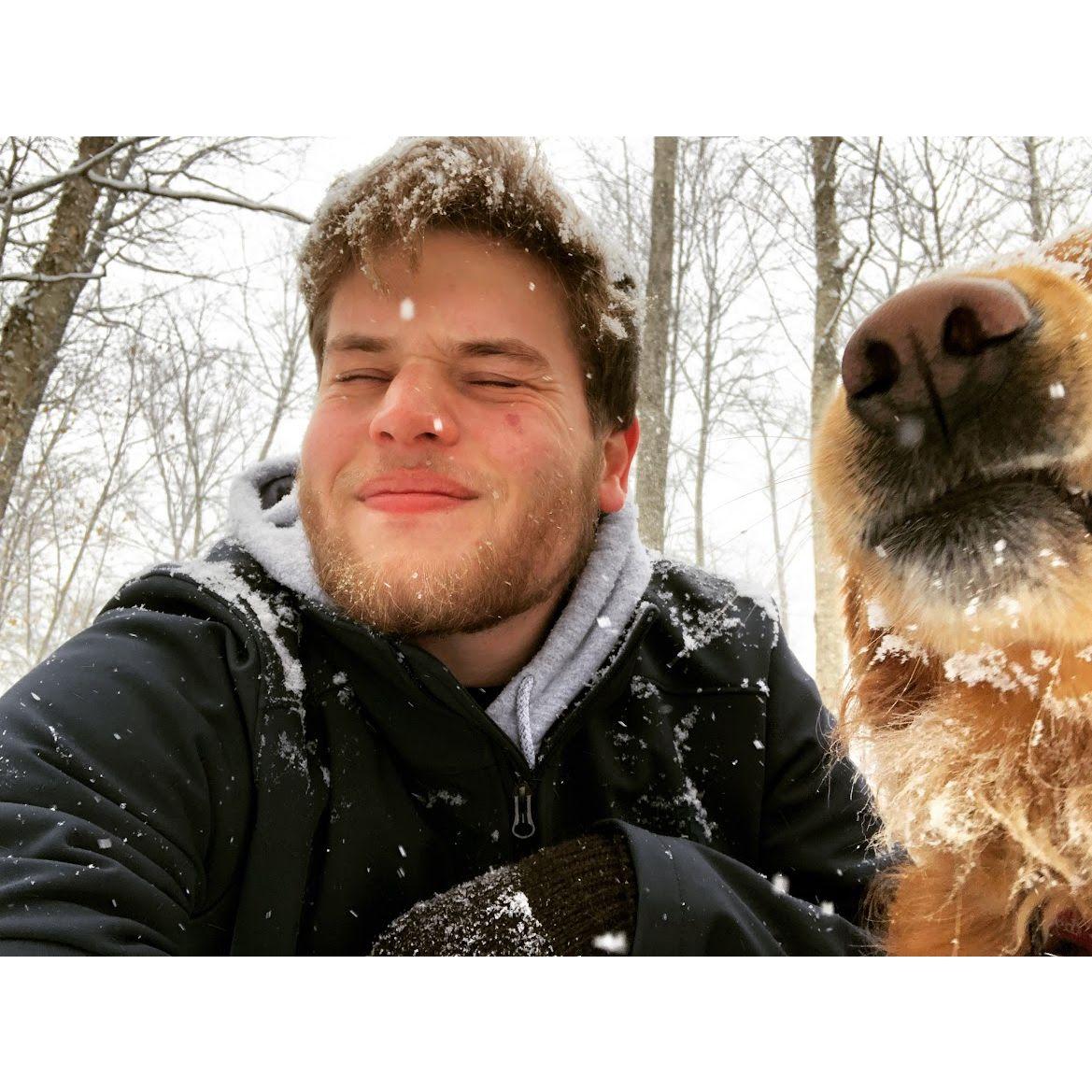Snowshoe hikes with Giovanni!