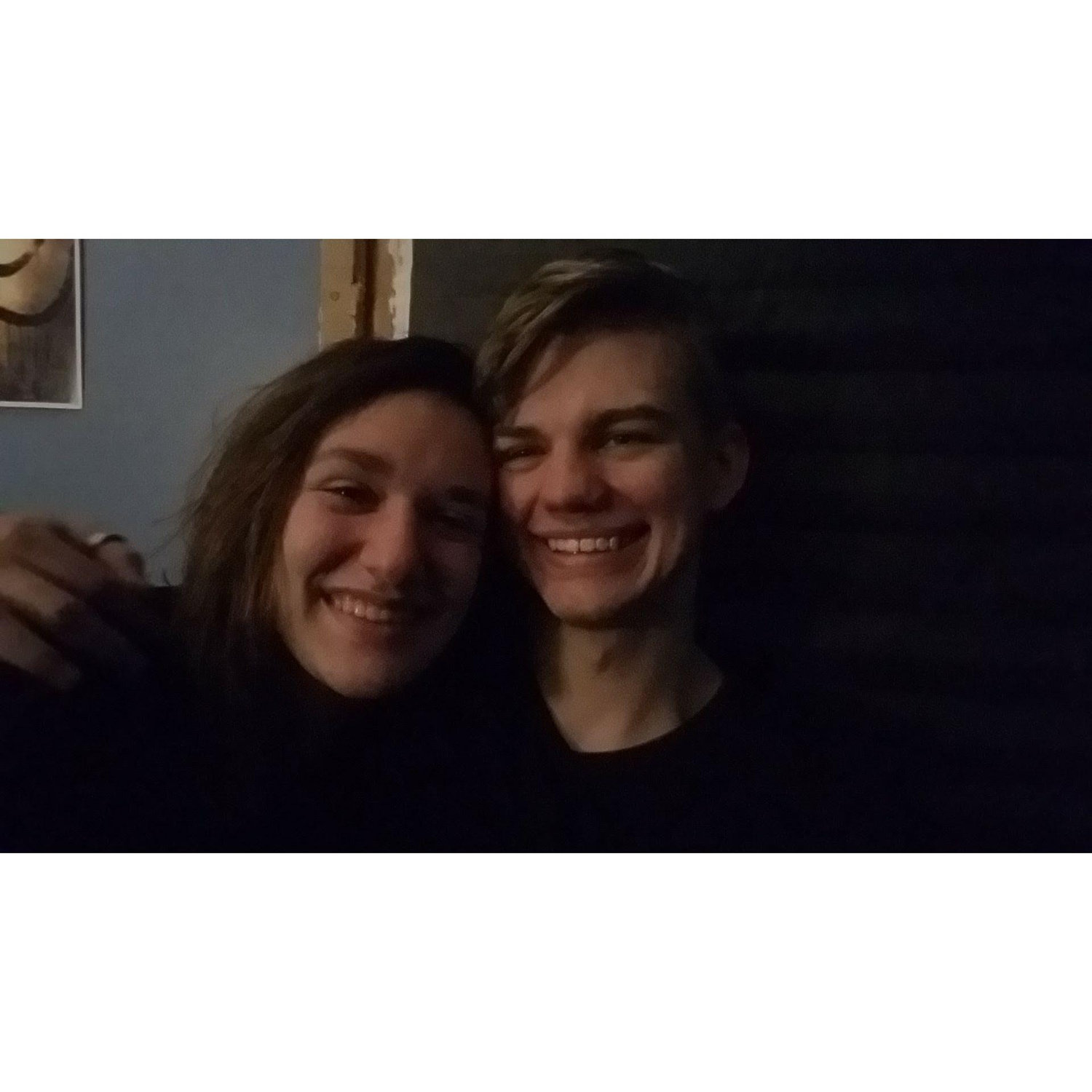 Our first New Years together! 2018