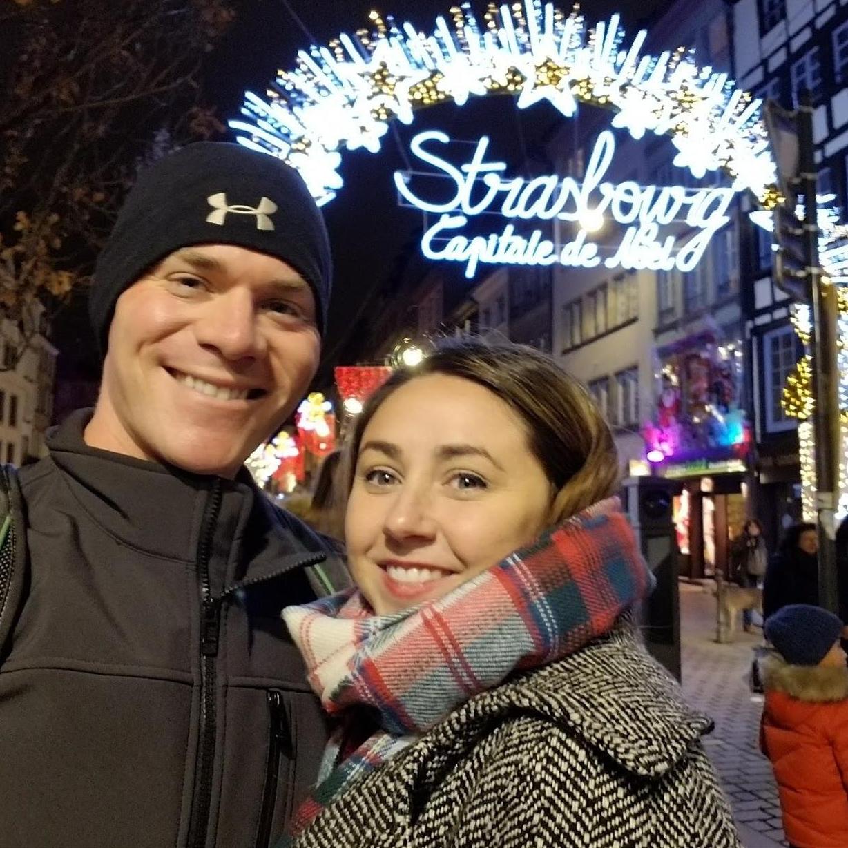 Christmas Eve at the Strasbourg market