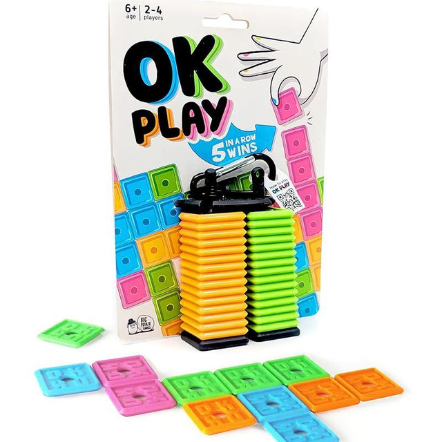Big Potato OK Play: Strategy Tile Game for Kids and Adults | Great Travel Game for 2-4 Players