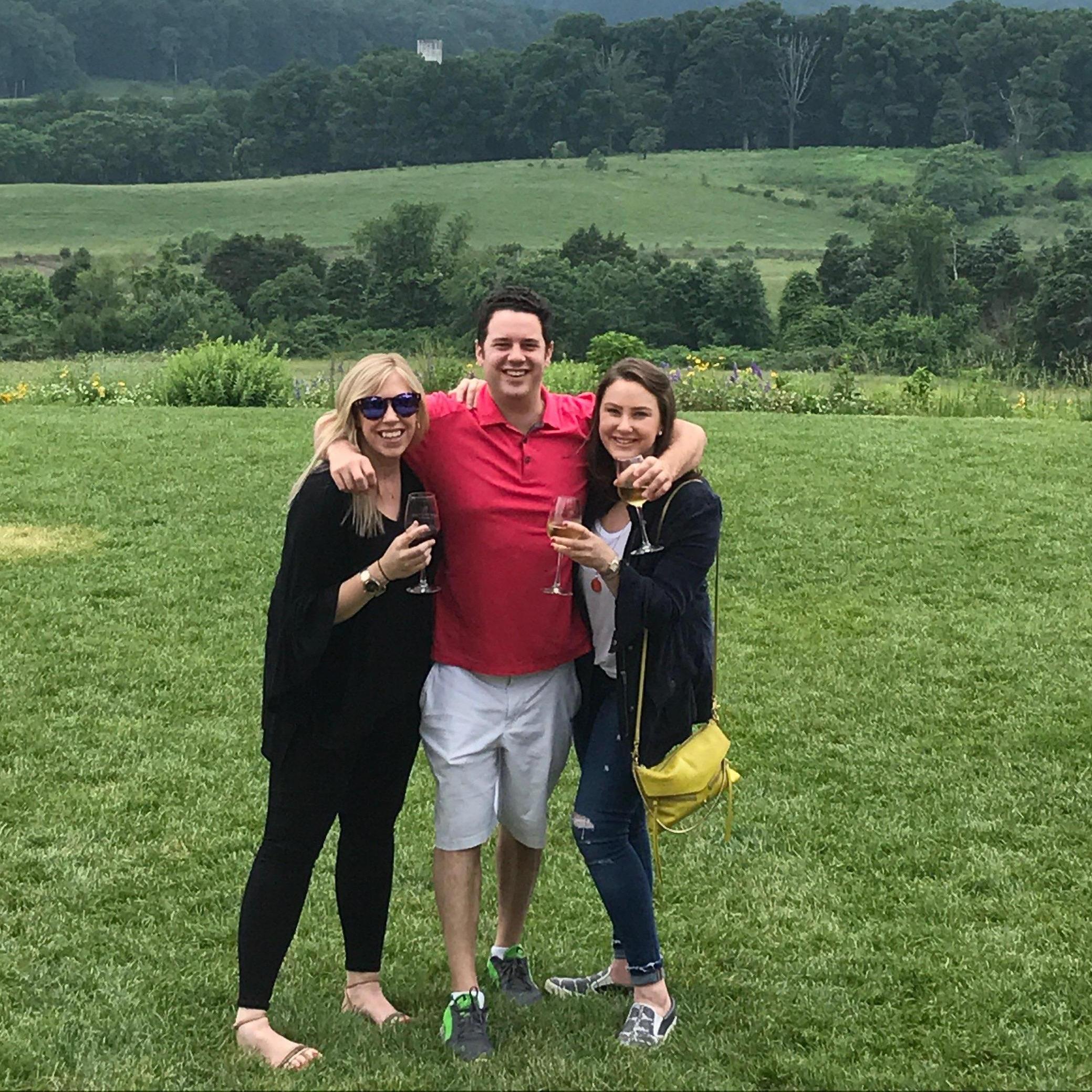 Wine tasting with Elyce in Charlottesville