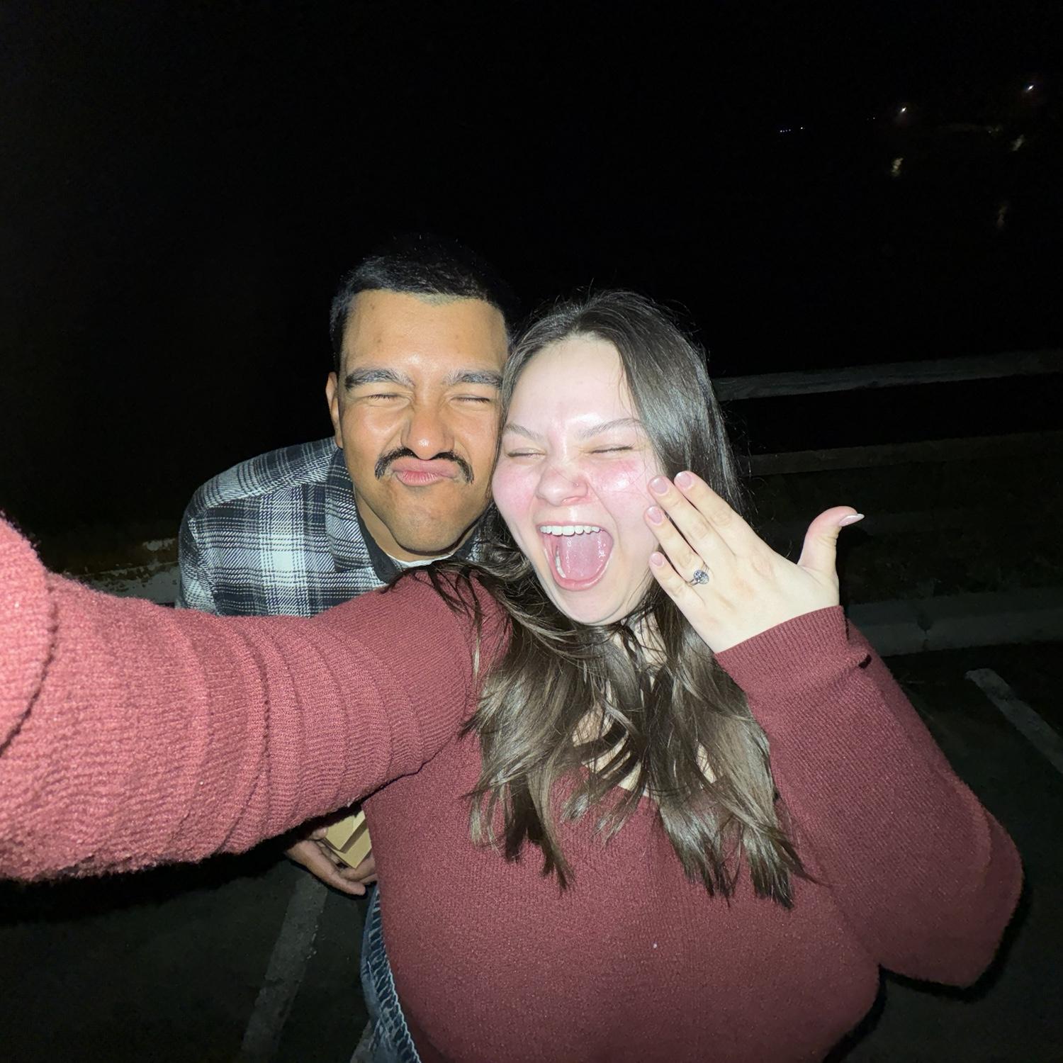 The night Eddie proposed!