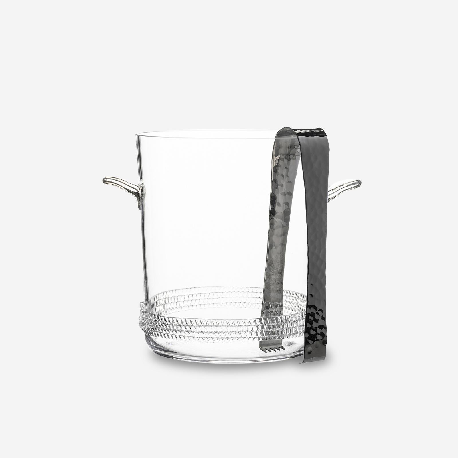 Juliska, Berry & Thread Ice Bucket with Tongs - Zola