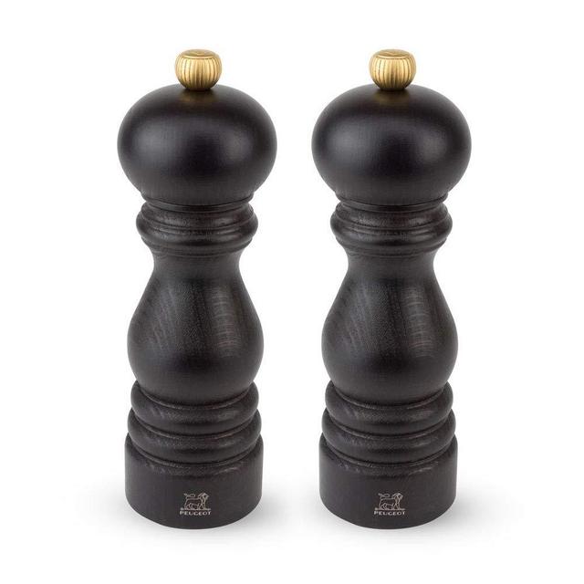 Peugeot 2/23461 Paris U'Select 7 Inch Salt and Pepper Mill Set, Chocolate