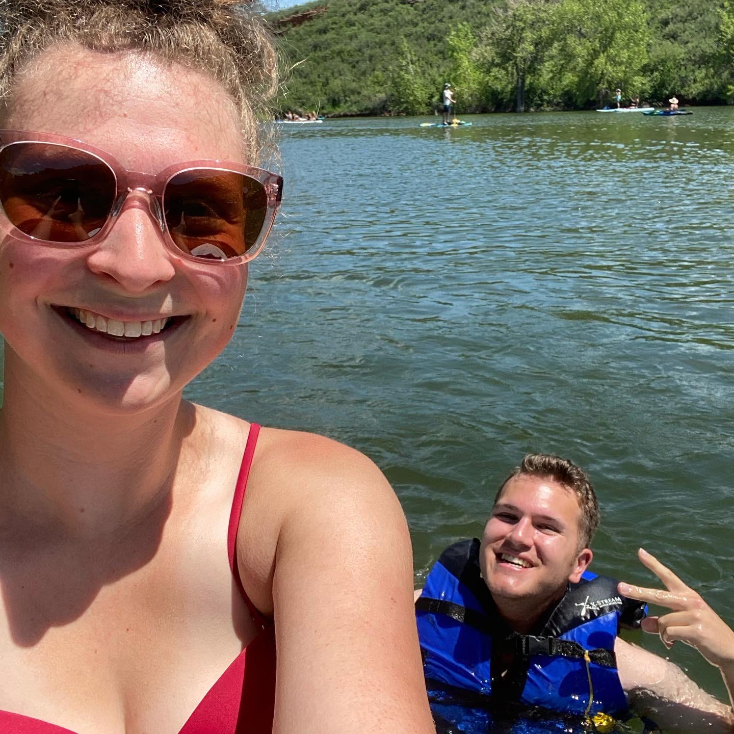 June 14th, 2020: Paddle boarding on Horestooth Reservoir in Fort Collins, CO
