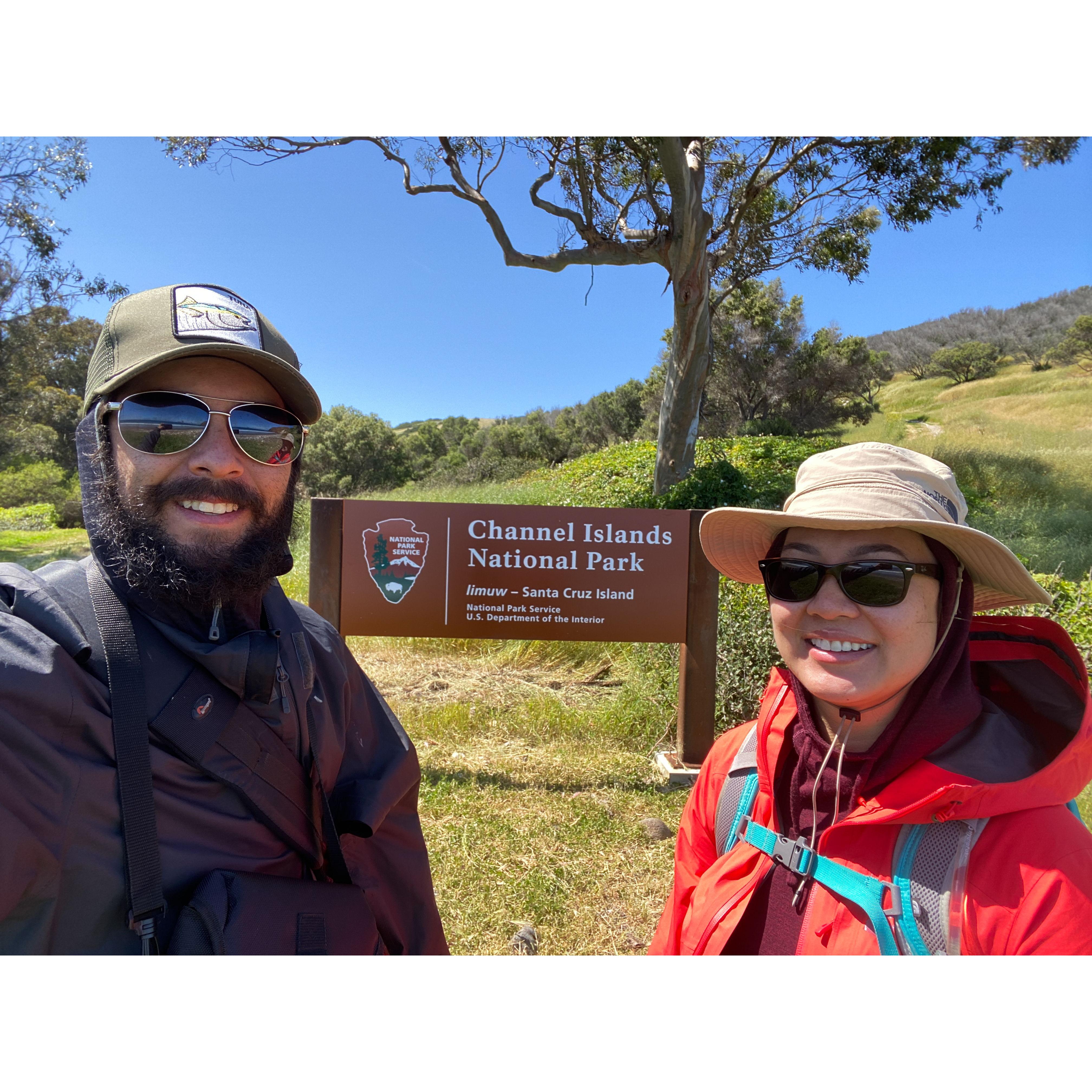 First boat trip to Channel Islands NP