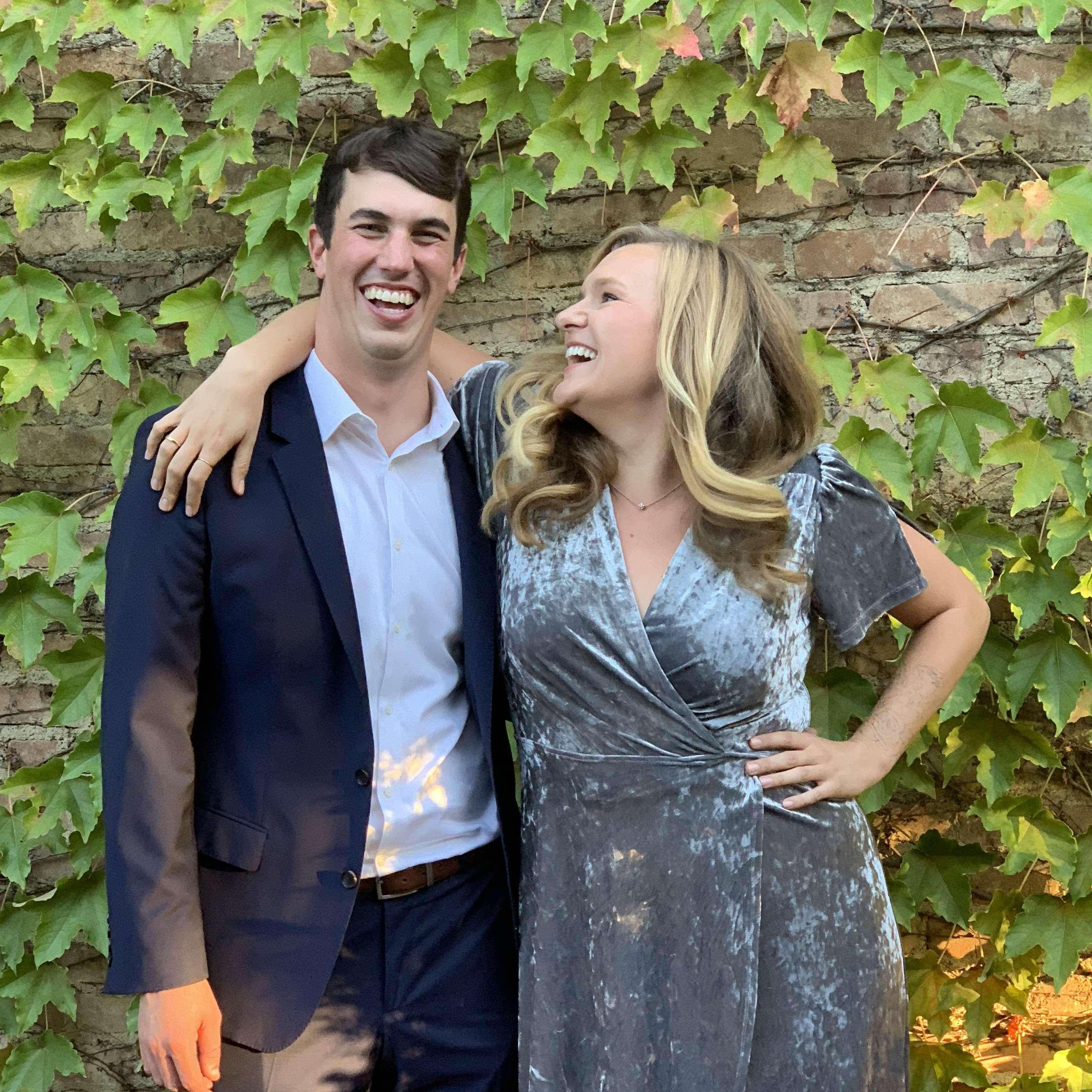 Having fun at a friends wedding!