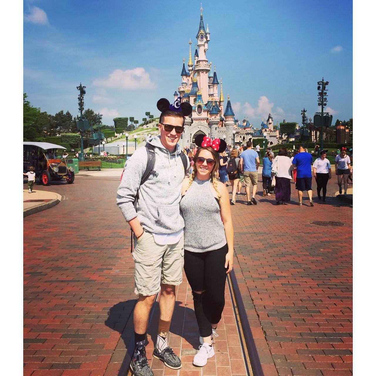 2016 - Our first RIFT soccer (and European) trip together! Disneyland Paris, France