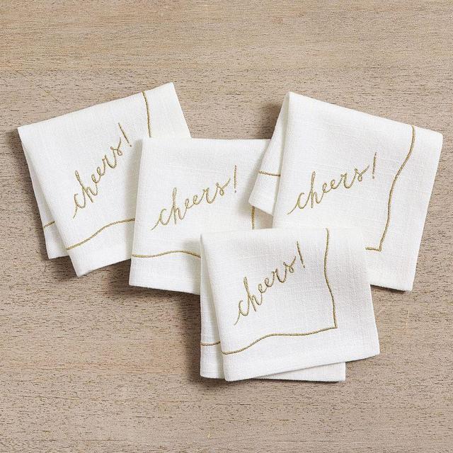 Cheers! Cocktail Napkins, Set of 4