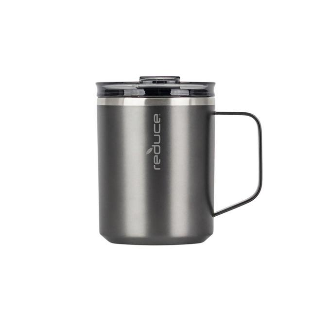 reduce® 14 oz. Desk Mug in Charcoal with Lid