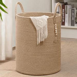 Jute Rope Laundry Basket