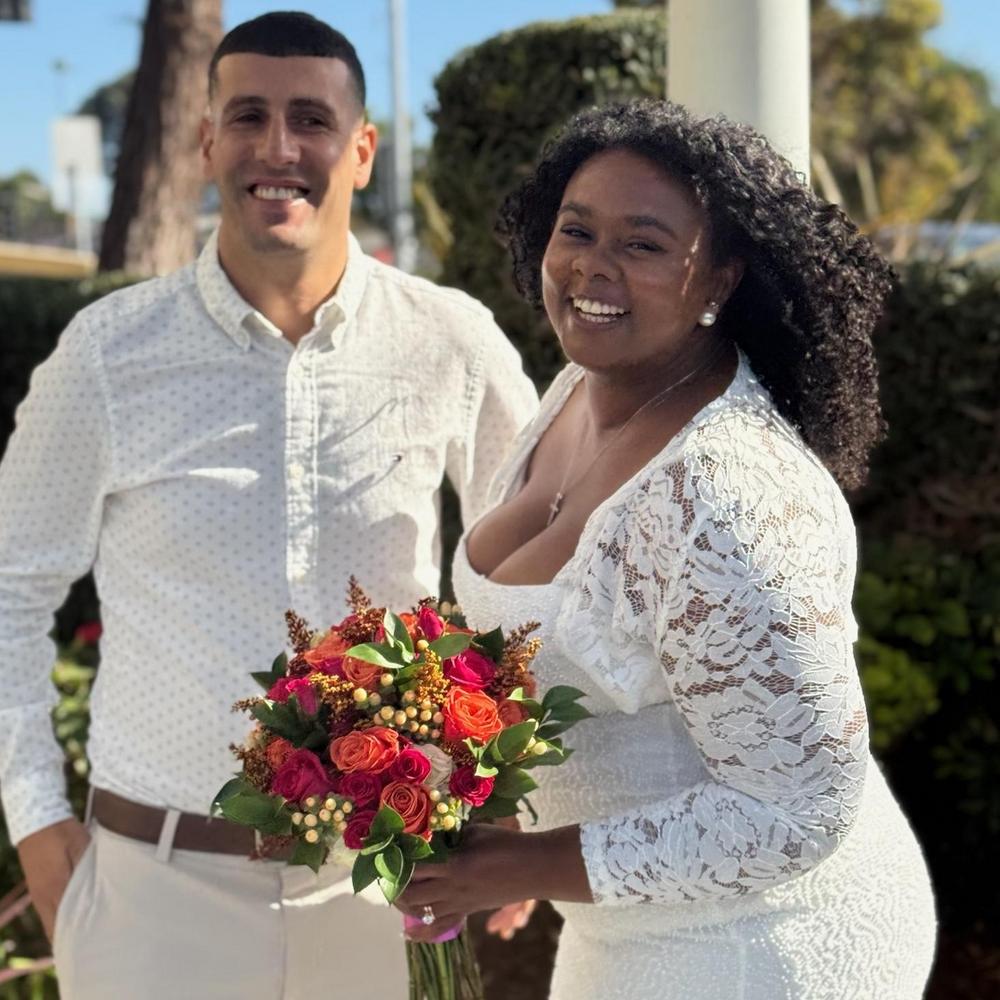 Jasmine Keeton and Aziz Sadoun's Wedding Website, image size:1000x1000