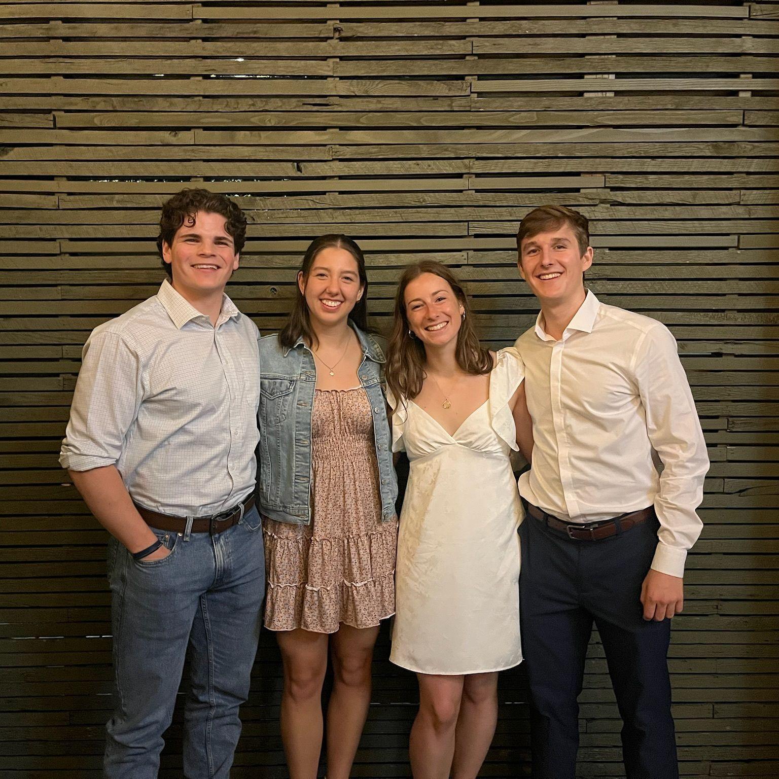 Our good friends - Sofia and Joe