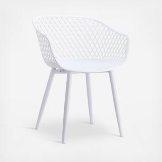 Piazza Outdoor Chair, Set of 2
