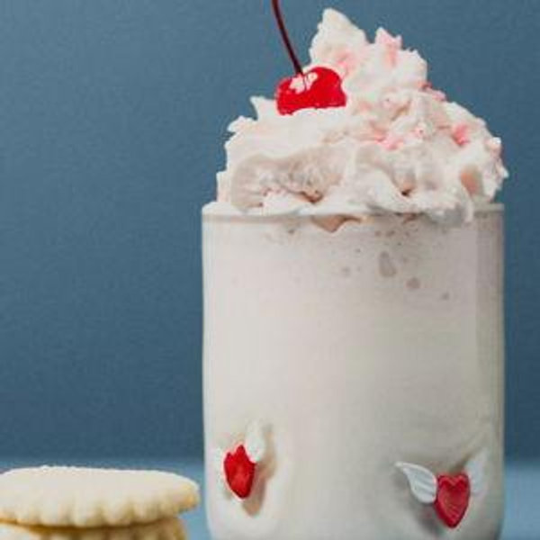 Anthropologie Icon Juice Glass - Winged Hearts