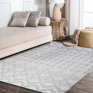 Peralta Moroccan Diamond Indoor/Outdoor Area Rug