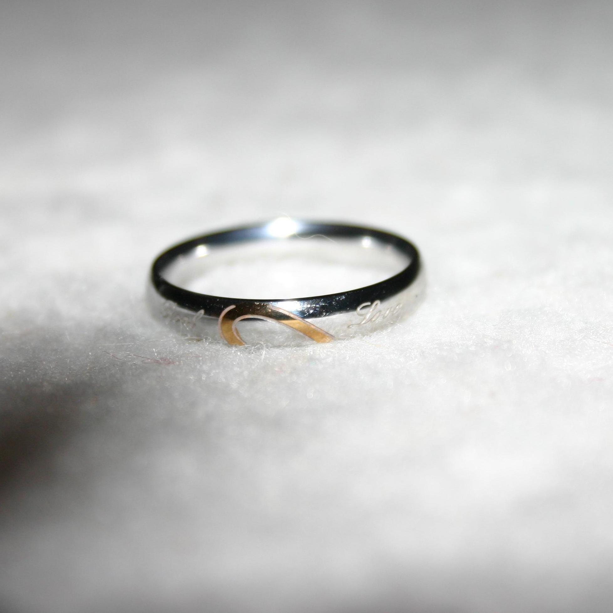 The promise ring given January 25, 2017