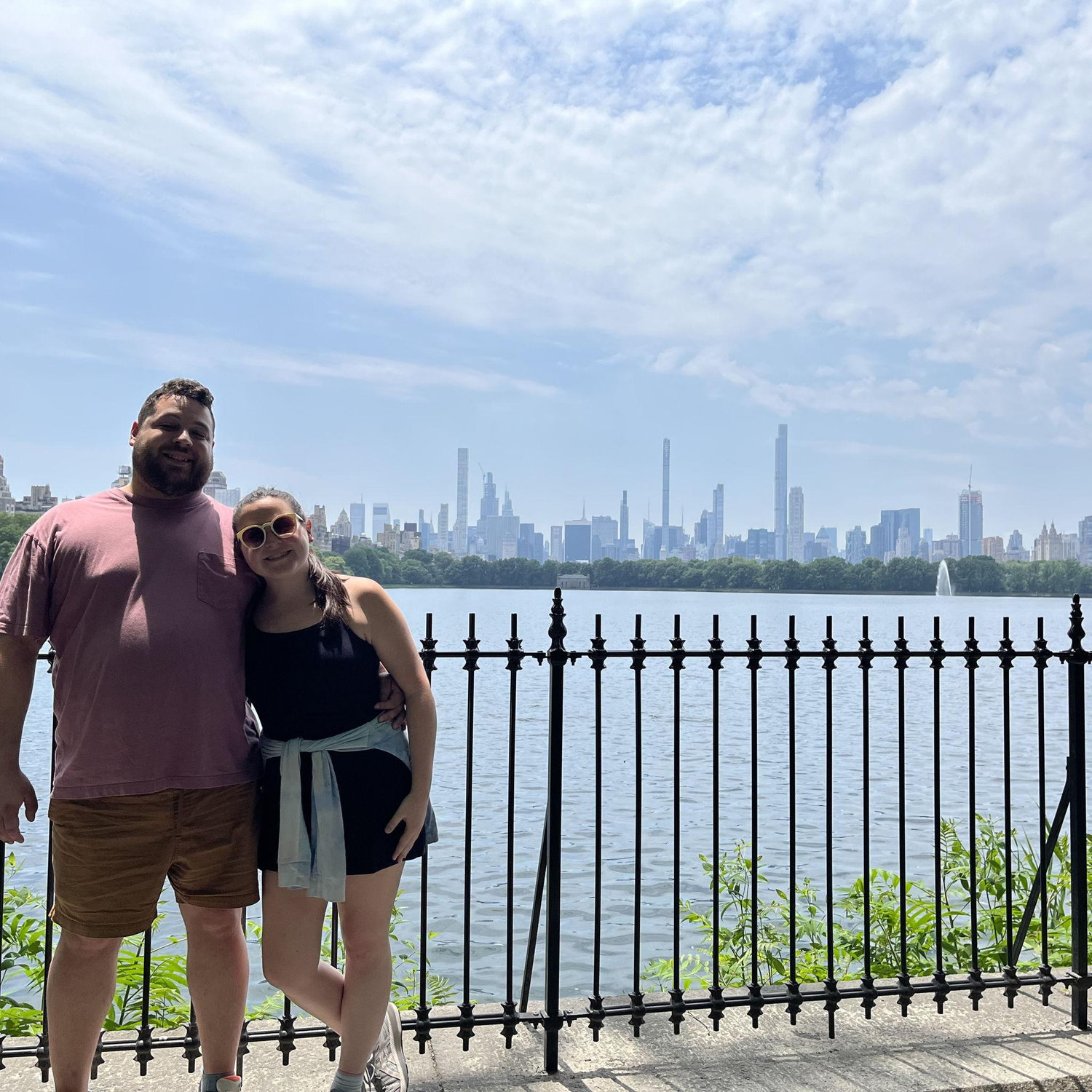 In a place very special to us- NYC!