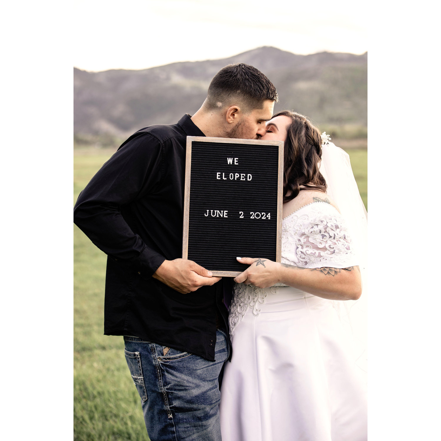 We Eloped on our 10 year anniversary, June 2nd 2024 at Smith and Morehouse (One of our favorite places to be)