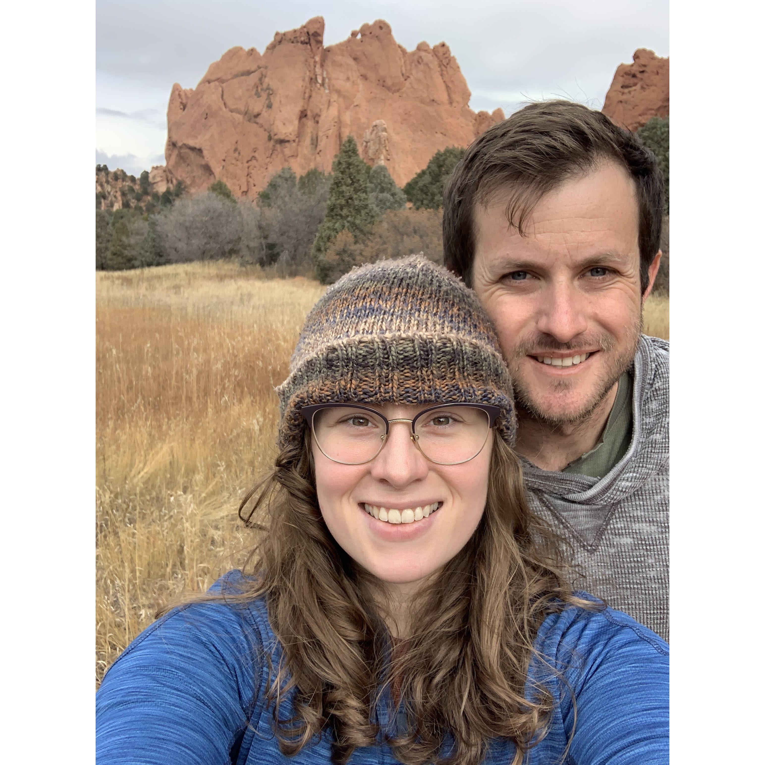 Garden of the Gods in Colorado.