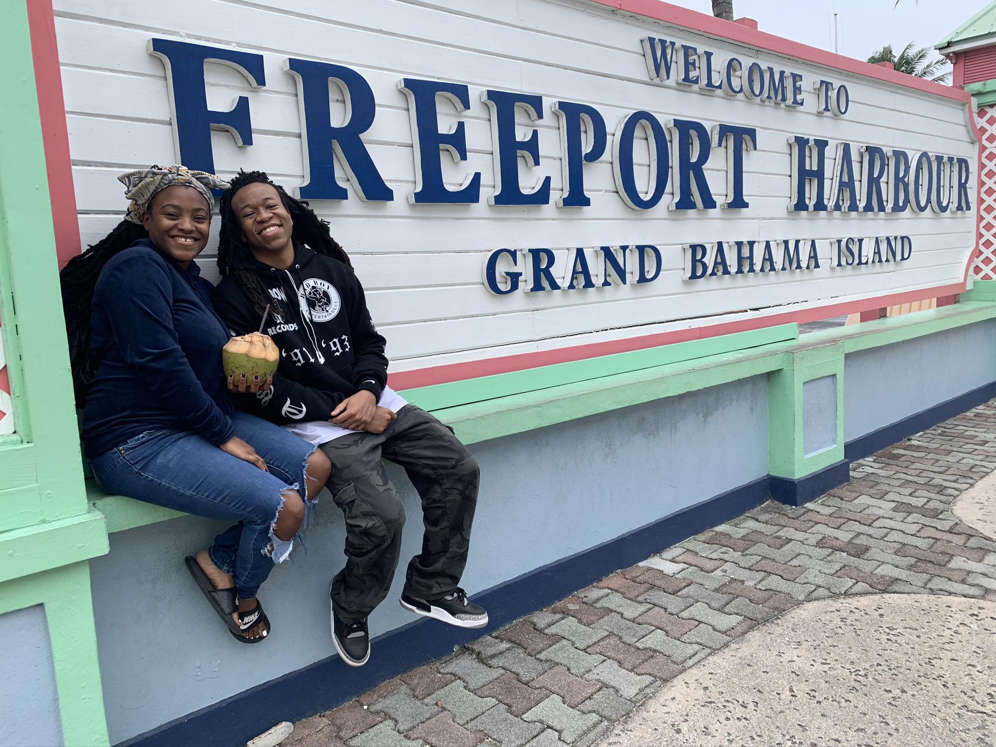 Our first international trip together. Cruise with our families.