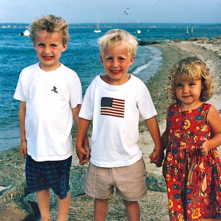 Toddler times on the West Chop beaches.