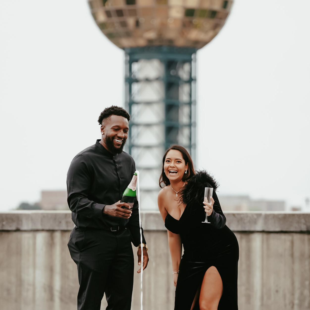 Pop the champagne!!!! I’m changing my last name 🍾🥂