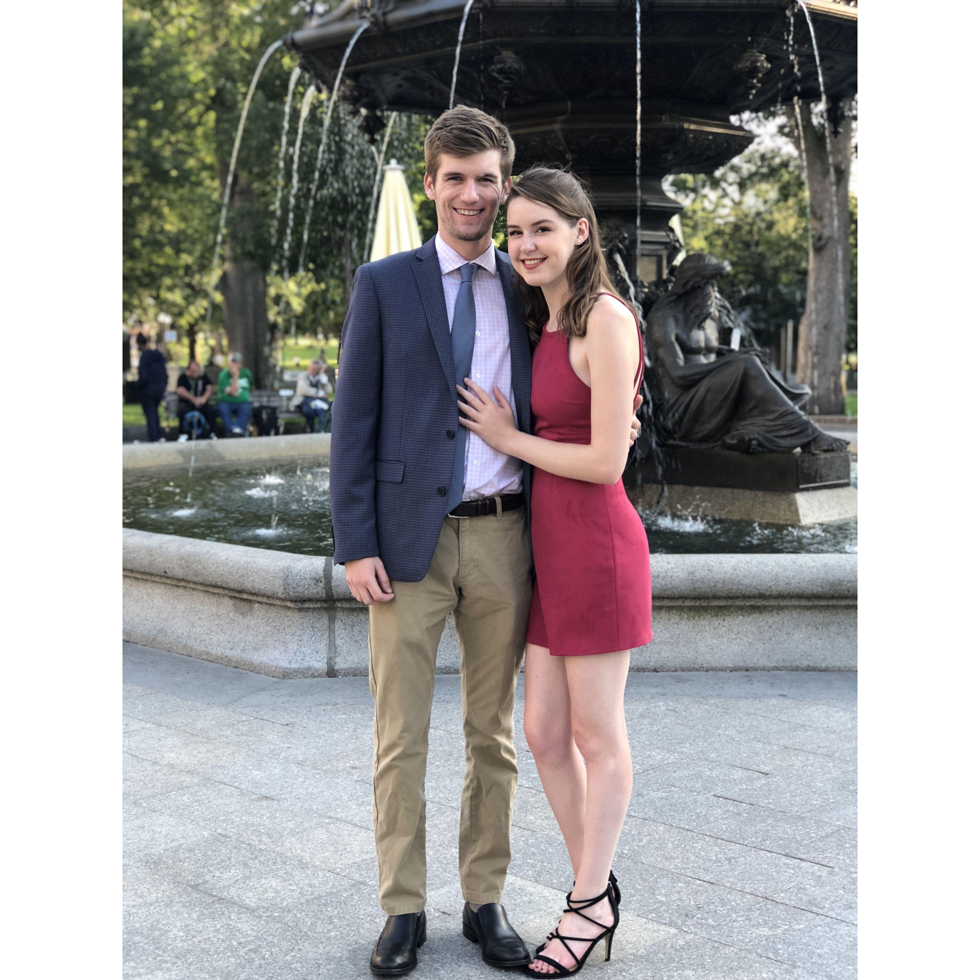 Our first anniversary!