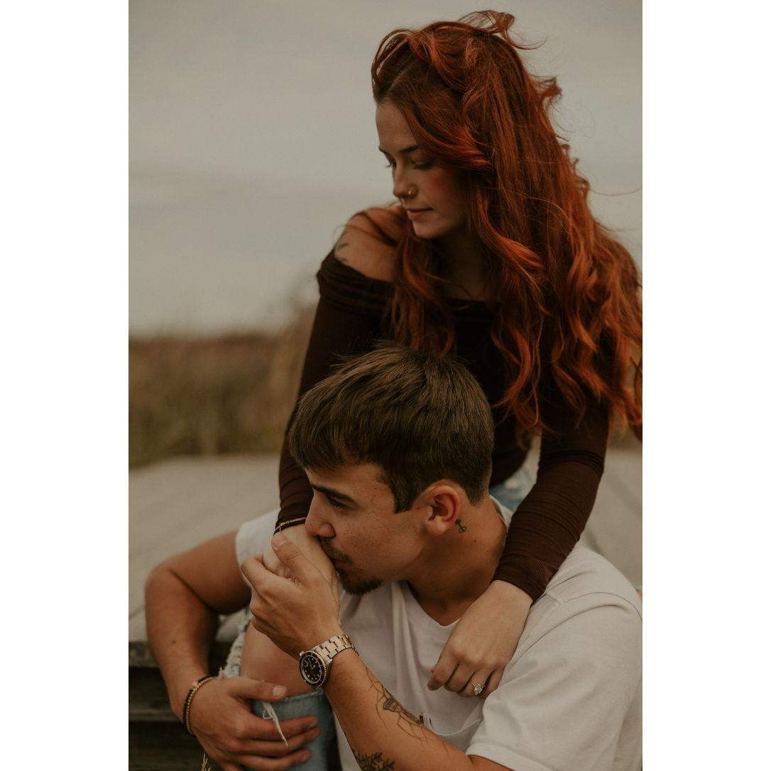 Our engagement photos...