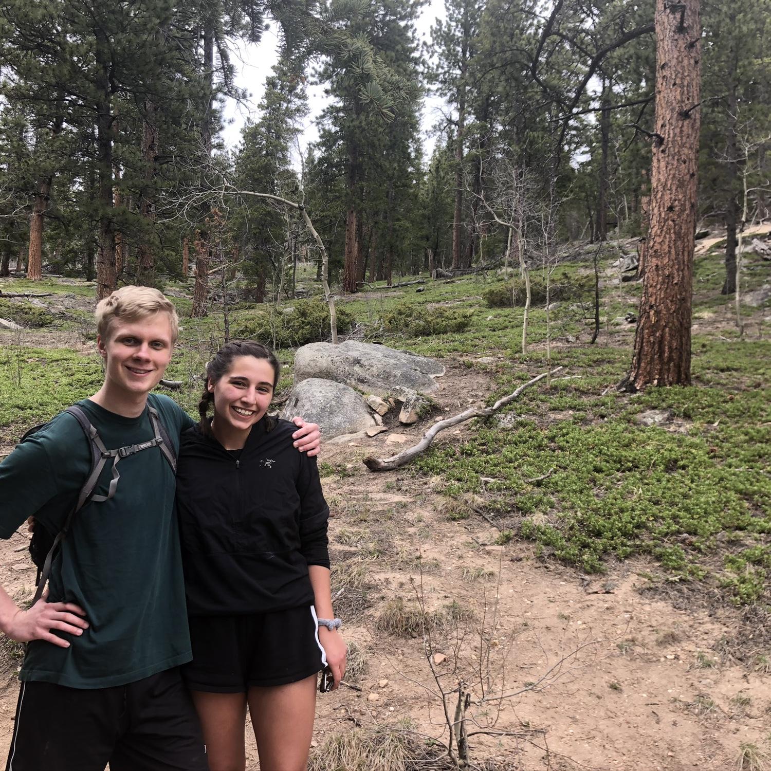 Hiking in Golden Gate Canyon 5/6/2020