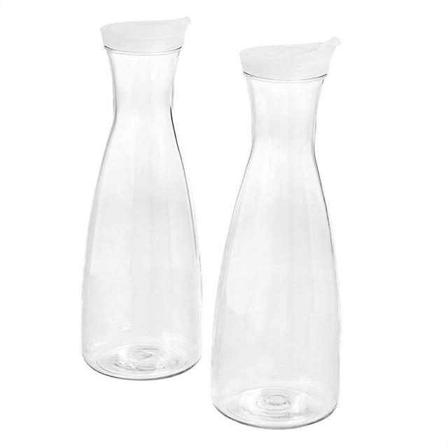 Amazon Basics 1.6-Quart Tritan Carafe with Lid